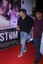 Akshay Kumar at Rustom screening in Sunny Super Sound on 11th Aug 2016